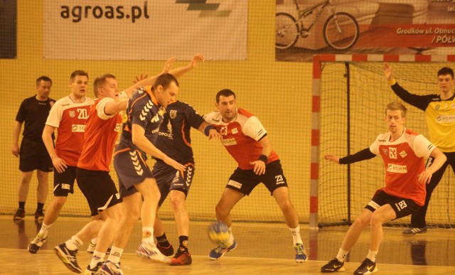 Olimp Grodków - Siódemka Legnica 23-28.