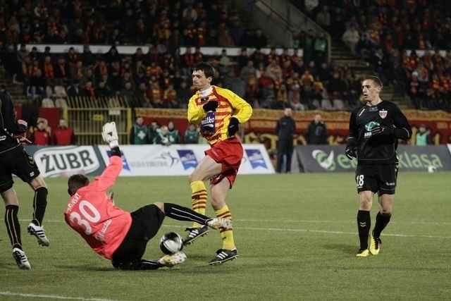 Tadas Kijanskas zaliczył dobre wejście do zespołu Jagi, zdobywając gola w meczu z Polonią Bytom