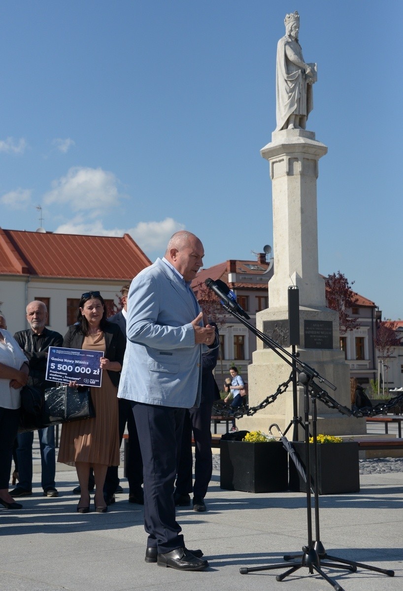 Wręczenie promes w II edycji Polskiego Ładu, Bochnia,...