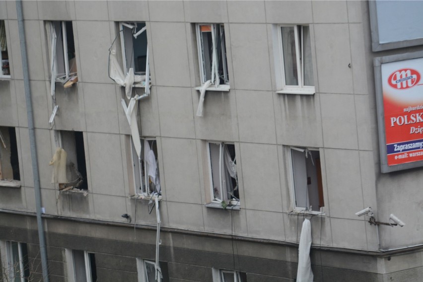 Wybuch gazu w warszawskiej kamienicy przy ul. Noakowskiego