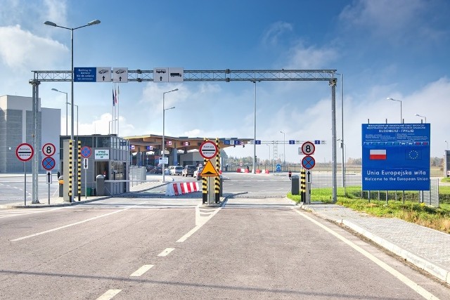 Polsko-ukraińskie przejście graniczne w Budomierzu.