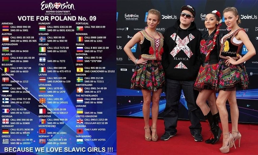 Eurowizja 2014 finał, 10.05.2014, Donatan i Cleo w finale...