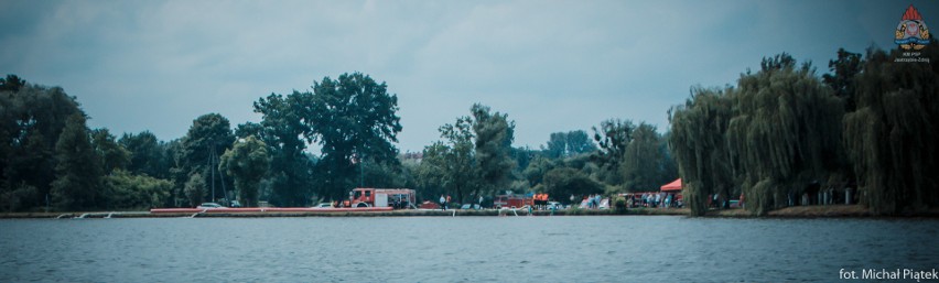 Polscy i czescy strażacy razem przeciwko powodzi.Ćwiczenia...