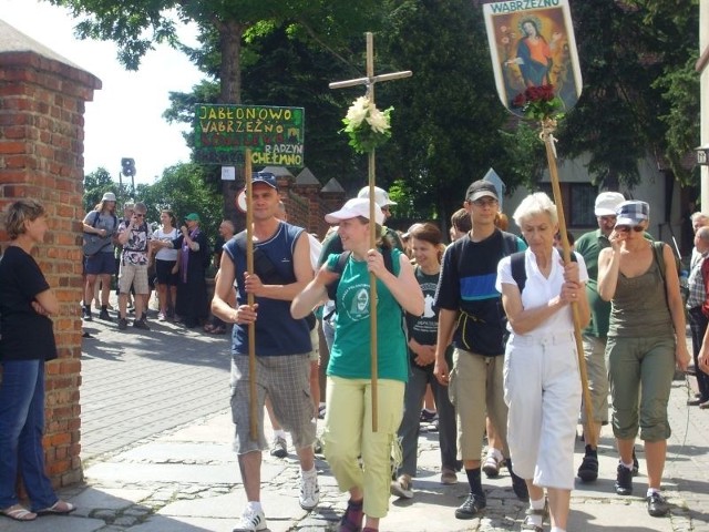 Pątnikom dopisywała pogoda i nastroje