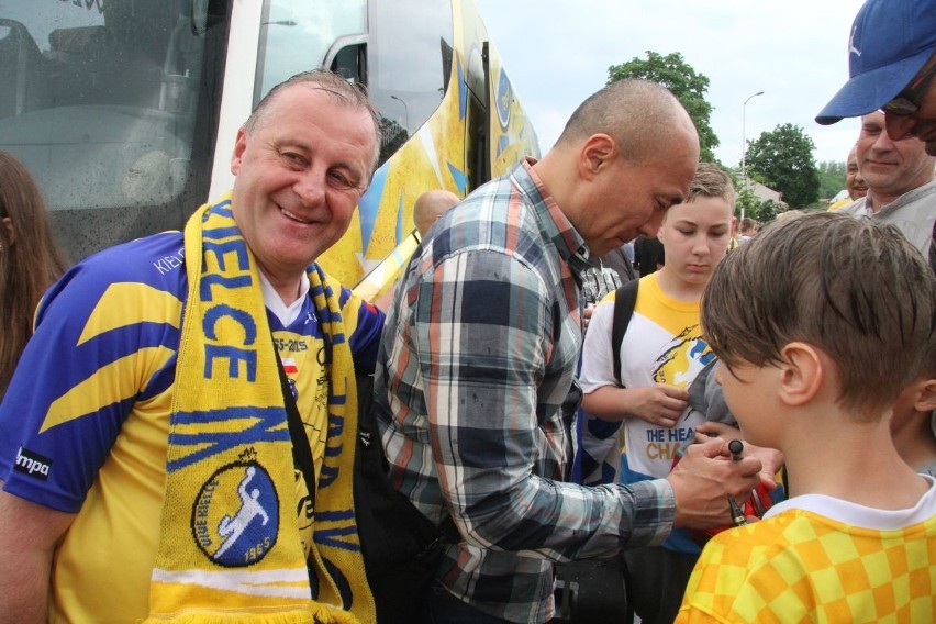 Wielkie powitanie Mistrzów z Vive Tauronu w Kielcach