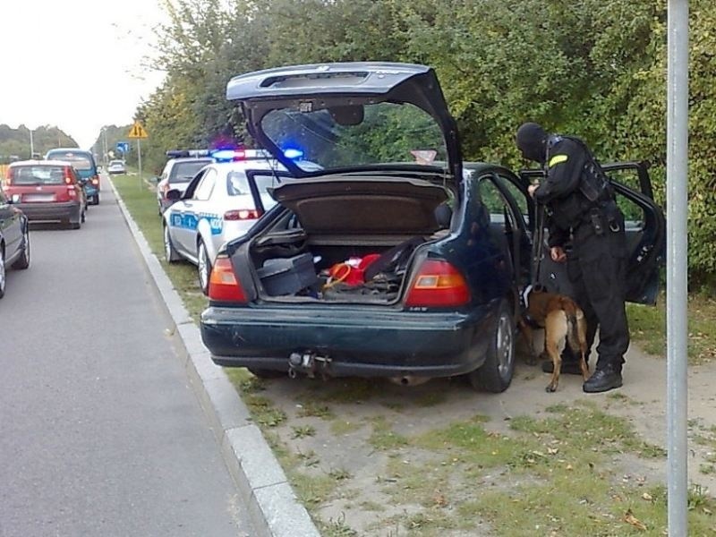 Nalot policji na giełdzie