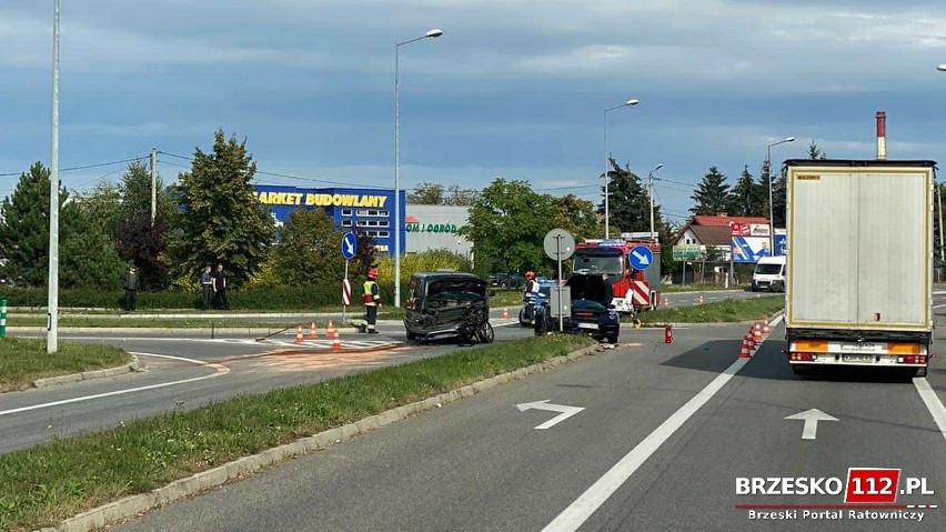 Wypadek na obwodnicy Brzeska, 28 września 2020