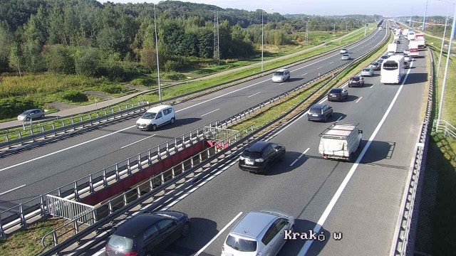 Wypadek na A4, utworzył się spory korek