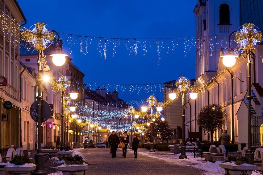 Iluminacje świąteczne w Rzeszowie