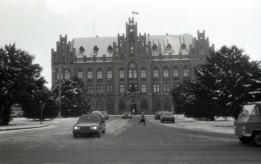 Centrum Koszalina w latach 80-90-tych XX wieku