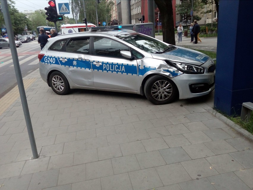 Wypadek na ul. Królewskiej w Krakowie