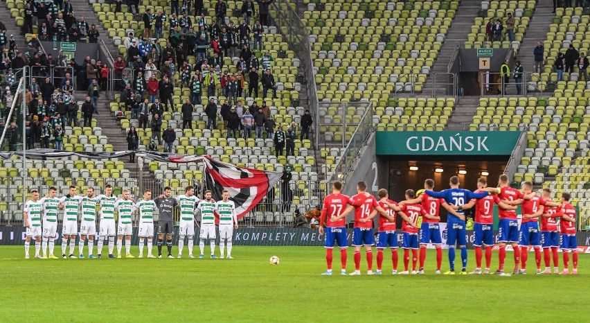 Stadion Energa Gdańsk, na którym swoje mecze rozgrywają...