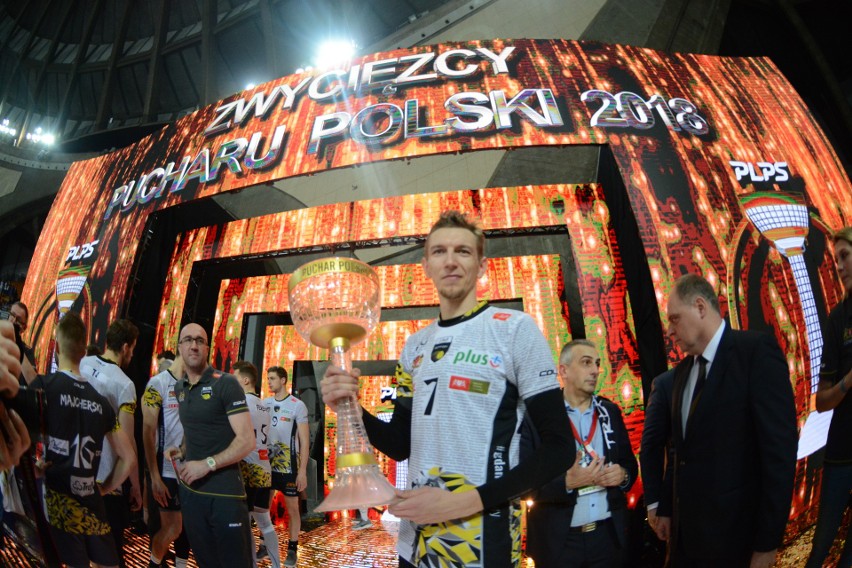 [ZDJĘCIA] FINAŁ Pucharu Polski: PGE Skra - Trefl Gdańsk 0:3