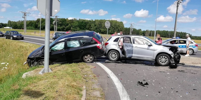 Wypadek na obwodnicy Karlina