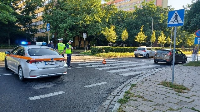 Wypadek na ul. Kamiennej we Wrocławiu 20.08.2021