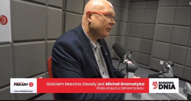 Michał Gramatyka był gościem dnia Marcina Zasady