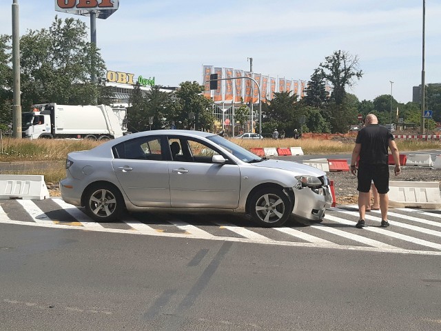 Wypadek na ul. Długiej 15.06.2021