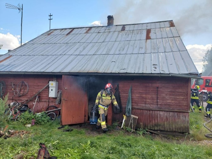 Rudawka. Śmiertelny pożar domu. W zgliszczach znaleziono...