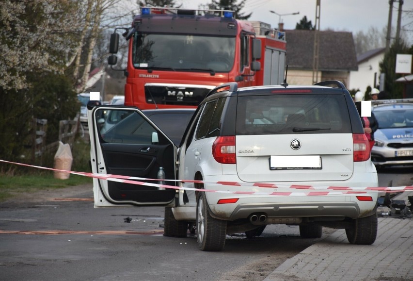 Trzy osoby trafiły do szpitala po wypadku w Pieruszycach.