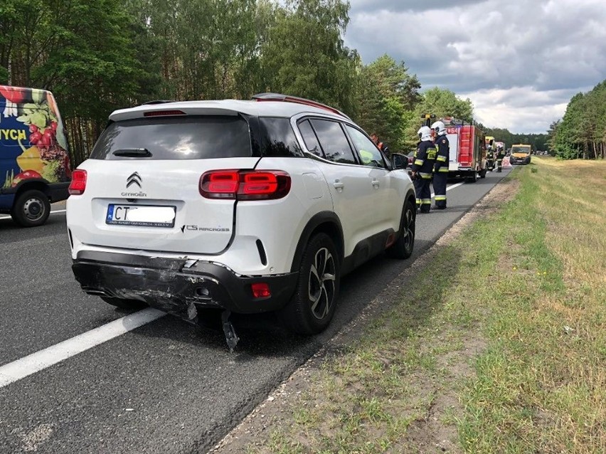 Dziś (2 lipca) około godziny 10 na drodze krajowej nr 10 pod...