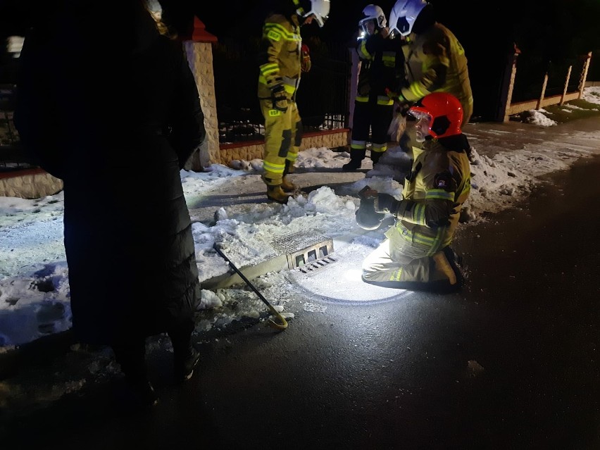 Strażacy z Ochotniczej Straży Pożarnej w Świlczy pomogli...