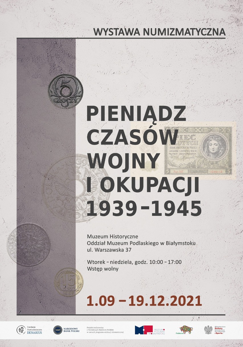 Muzeum Historyczne zaprezentuje wystawę monet i banknotów z czasów wojny i okupacji