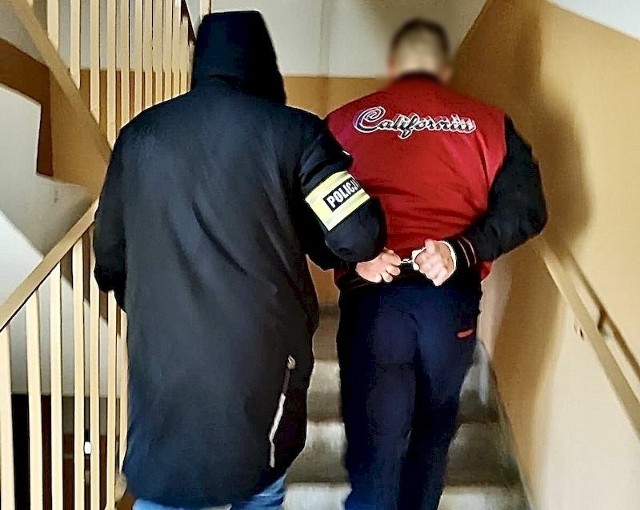 Policjanci zatrzymali mieszkańca Koszalina podejrzanego o dokonanie rozboju w jednym z mieszkań w Słupsku.