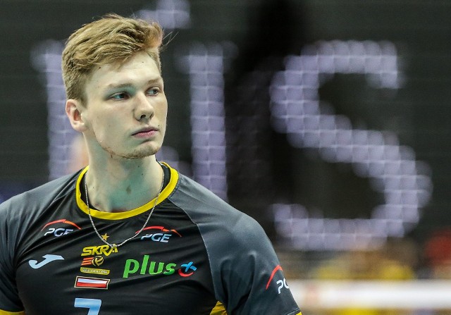 Jakub Kochanowski - MVP meczu MKS Będzin - PGE Skra Bełchatów