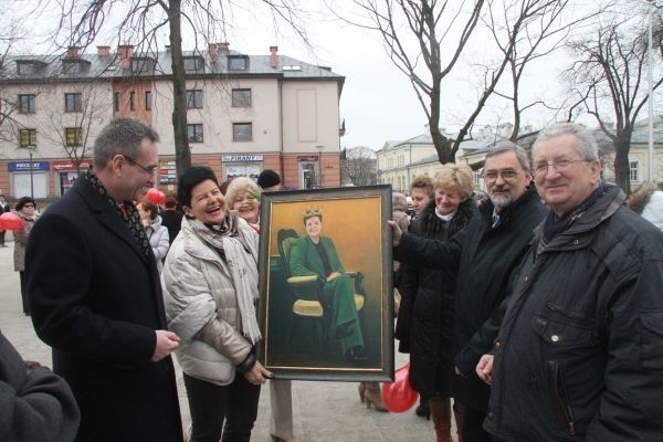 Profesor Joanna Senyszyn z właściwym sobie poczuciem humoru...