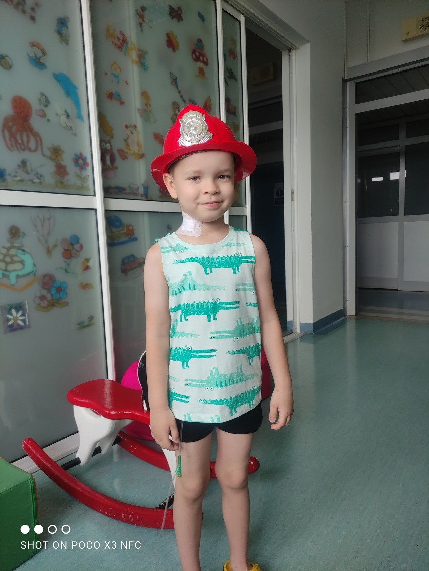 5-letni Szymon z Piły Kościeleckiej walczy z rakiem