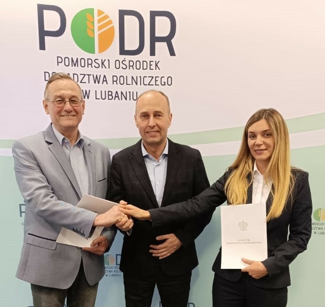 Karolina Wróbel i Jerzy Bławat zostali nowymi zastępcami dyrektora PODR w Lubaniu.