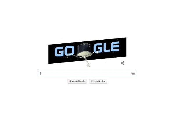 Google Doodle z okazji lądowania Philae na powierzchni komety