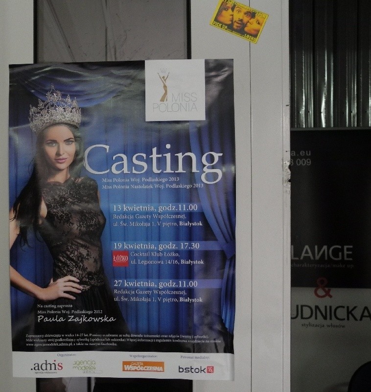 Miss Polonia 2013 Województwa Podlaskiego - casting w klubie Łóżko [FOTO, WIDEO]