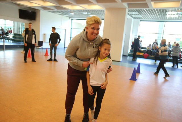 Anita Włodarczyk była gościem Spotkania ze sportem na Stadionie Śląskim