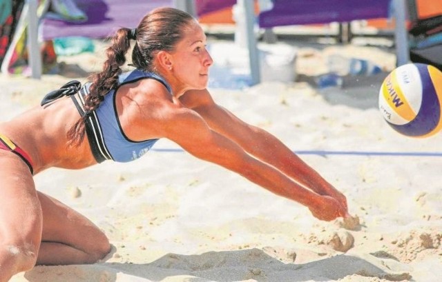 Znana z występów w AZS Białystok Magdalena Saad gra znakomicie gra w siatkówkę plażową. W weekend wystąpi na Dojlidach.