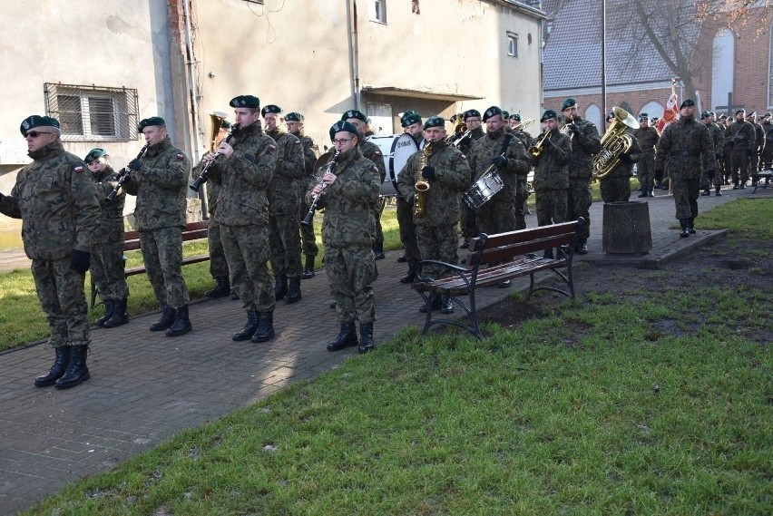Wizyta wojska w Golubiu-Dobrzyniu to zawsze spore...