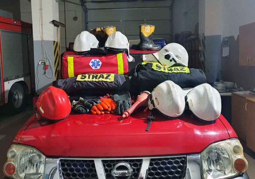 Strażacy z Oleśnicy napisali: Ukraińscy strażacy podejmują...