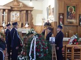Uroczysty pogrzeb byłego komendanta Wojewódzkiego Ośrodka Szkolenia Pożarniczego w Kozienicach