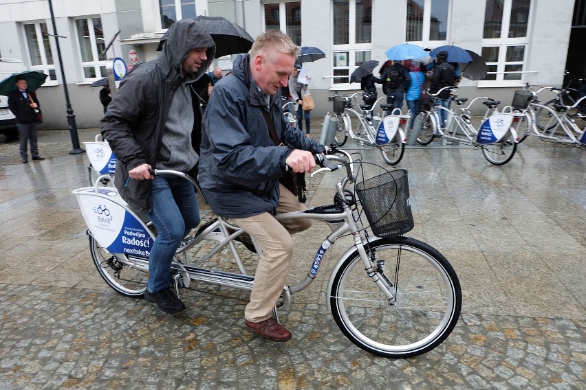 Tandemy w Białymstoku na stacjach BiKeR