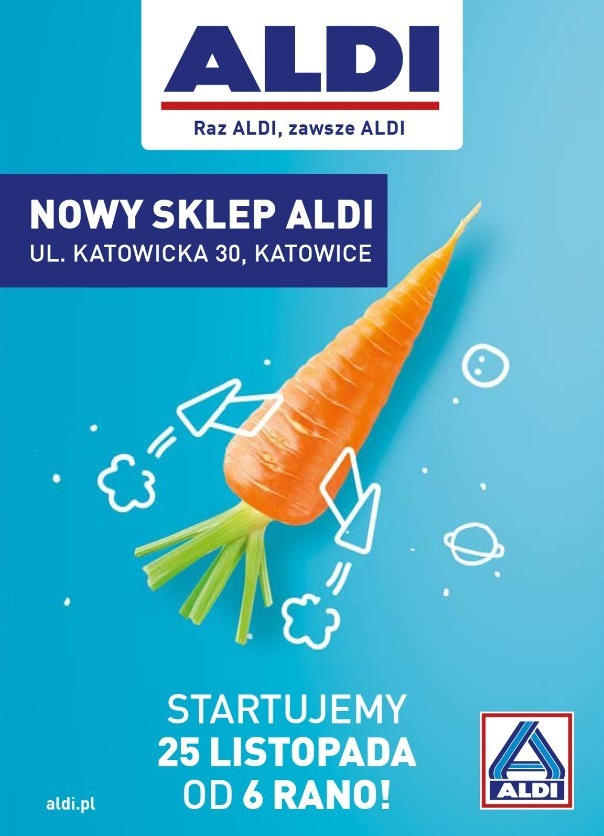 Nowy sklep marki ALDI zostanie otwarty w Katowicach 25...