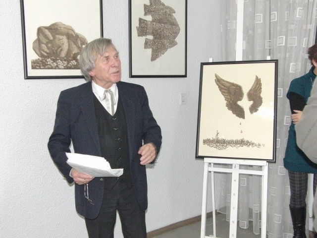 Jak podkreślił Wojciech Siemion, Mieczysław Majewski był wspaniałym grafikiem i malarzem