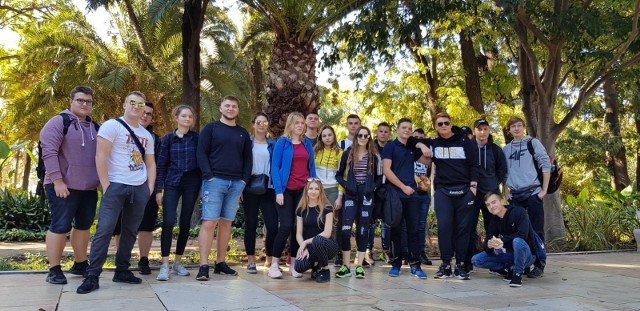 Dwudziestu uczniów technikum Centrum Edukacji Zawodowej w Stalowej Woli na praktyce zawodowej w Hiszpanii zwiedziło Sevillę, Malagę, Kordobę i Alhambrę, poznali nowe realia kulturowe i gospodarcze
