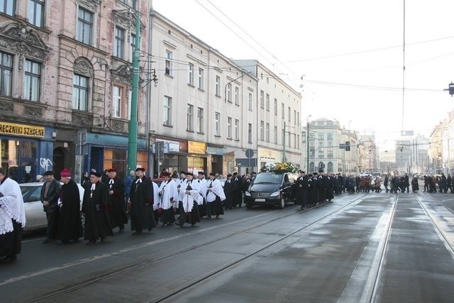 Pogrzeb biskupa Szurmana w Katowicach