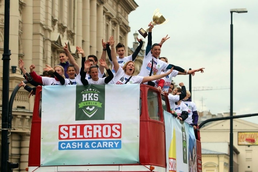 MKS Selgros Lublin świętował z kibicami Mistrzostwo Polski.
