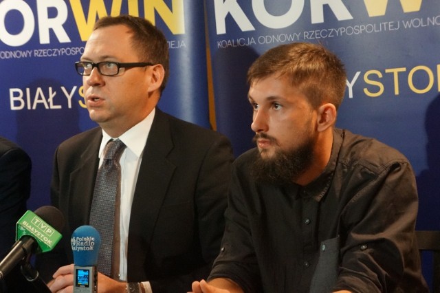 Od lewej: Szczepan Barszczewski i Grzegorz Gryka