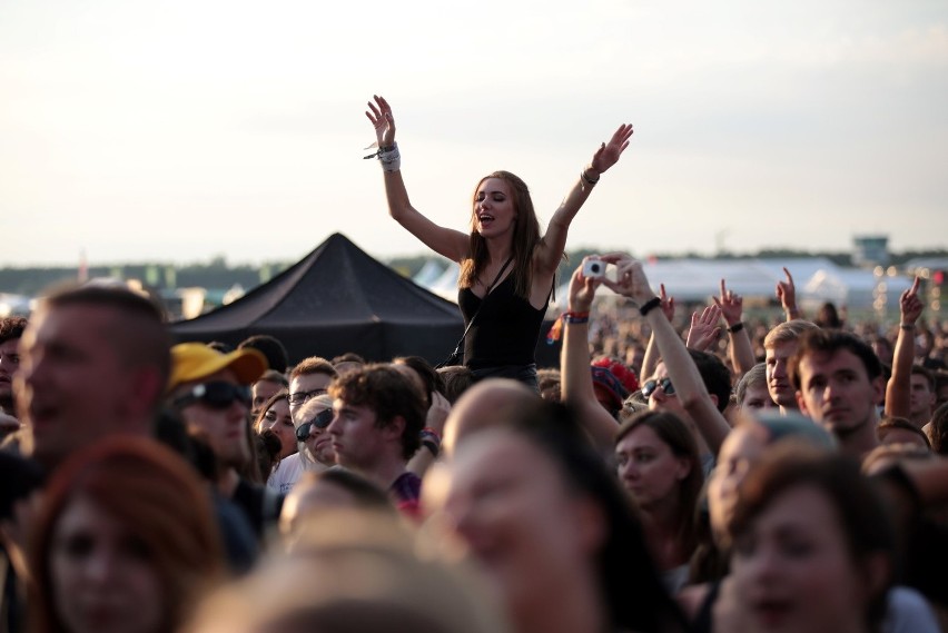 Zespół  Foals na Open'er Festival 2016