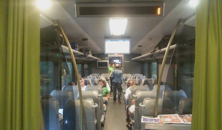 Pierwszy pociąg czeskiego przewoźnika Leo Express przejechał...