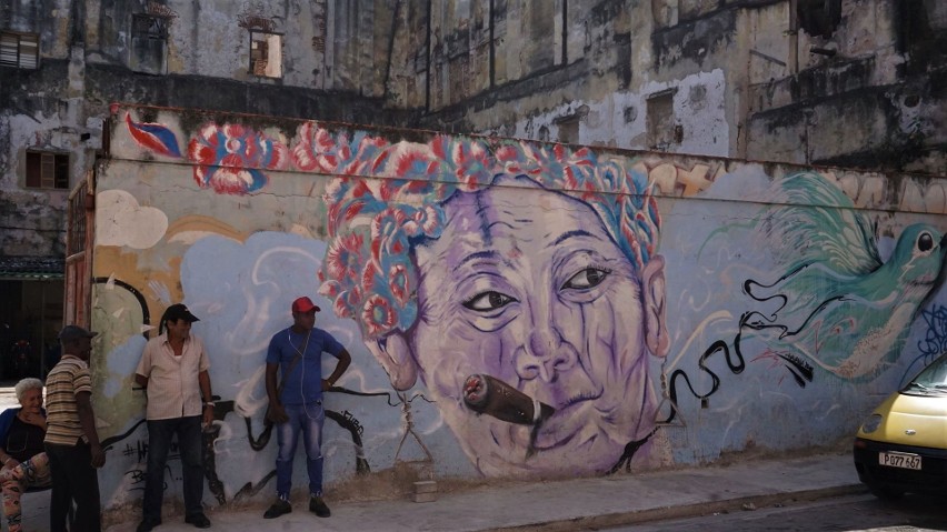 Murale w Starej Hawanie