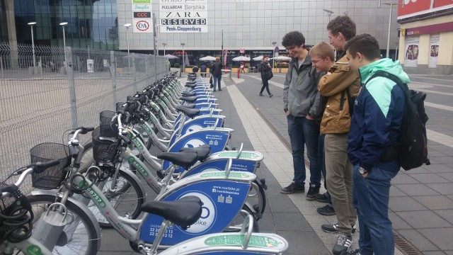 Nextbike uruchomił wypożyczalnie miejskich rowerów w Katowicach