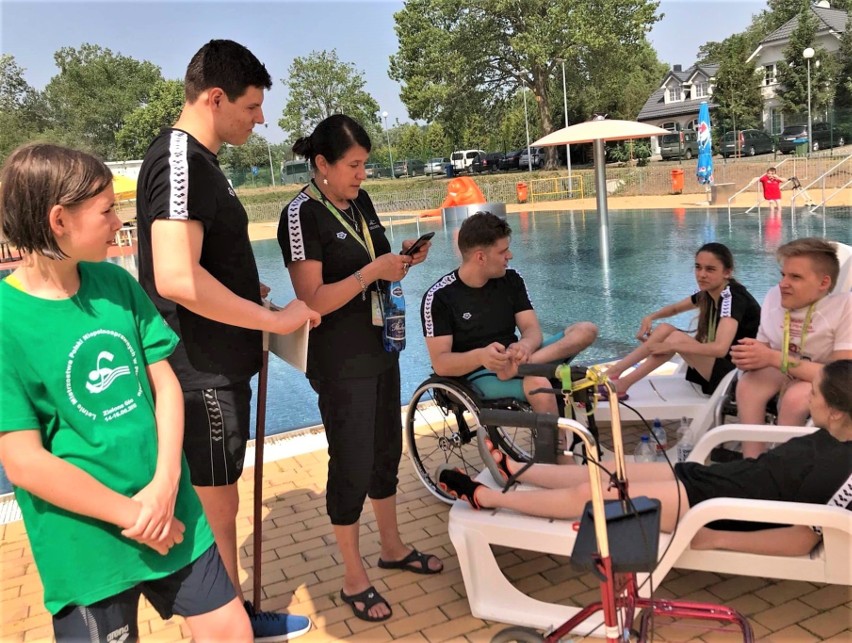Medalowe żniwo oświęcimskich niepełnosprawnych pływaków w mistrzostwach Polski w Drzonkowie